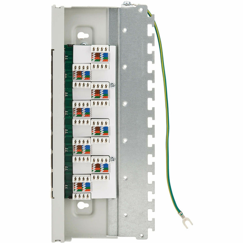 Detailed view of patch panel PCB design and layout