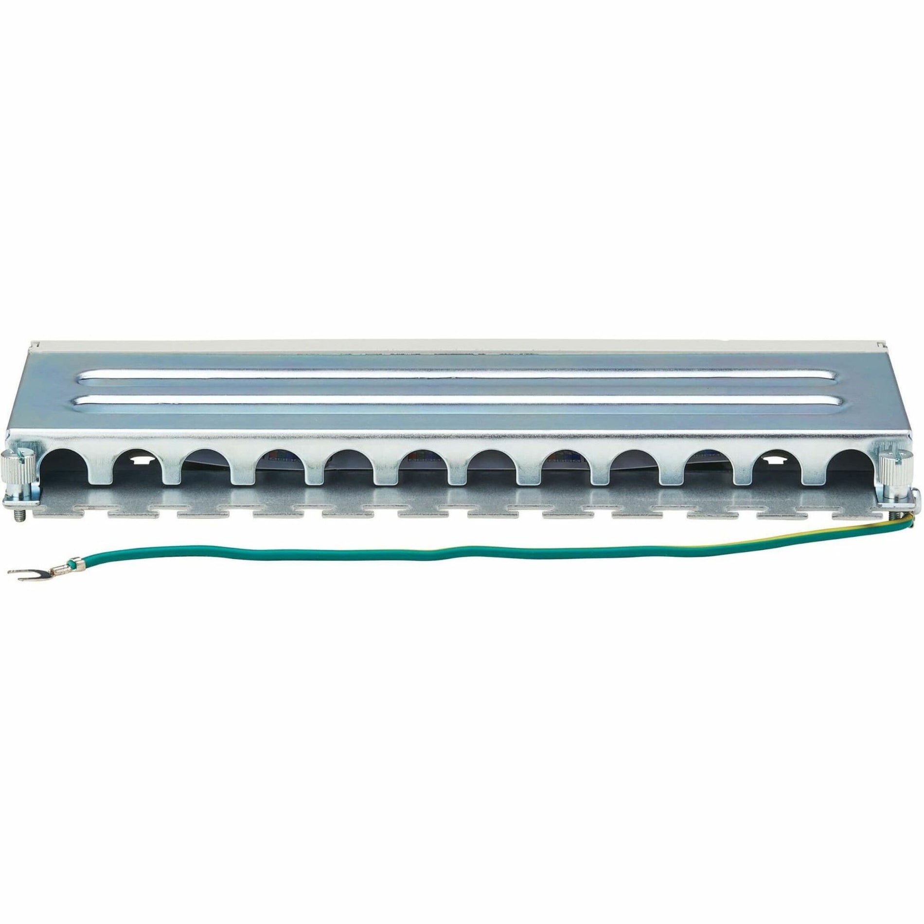 Tripp Lite N250-SH08-DIN6A Cat6a STP Panneau de Branchement 8 Ports Montable sur Rail DIN ou Mur Conforme TAA