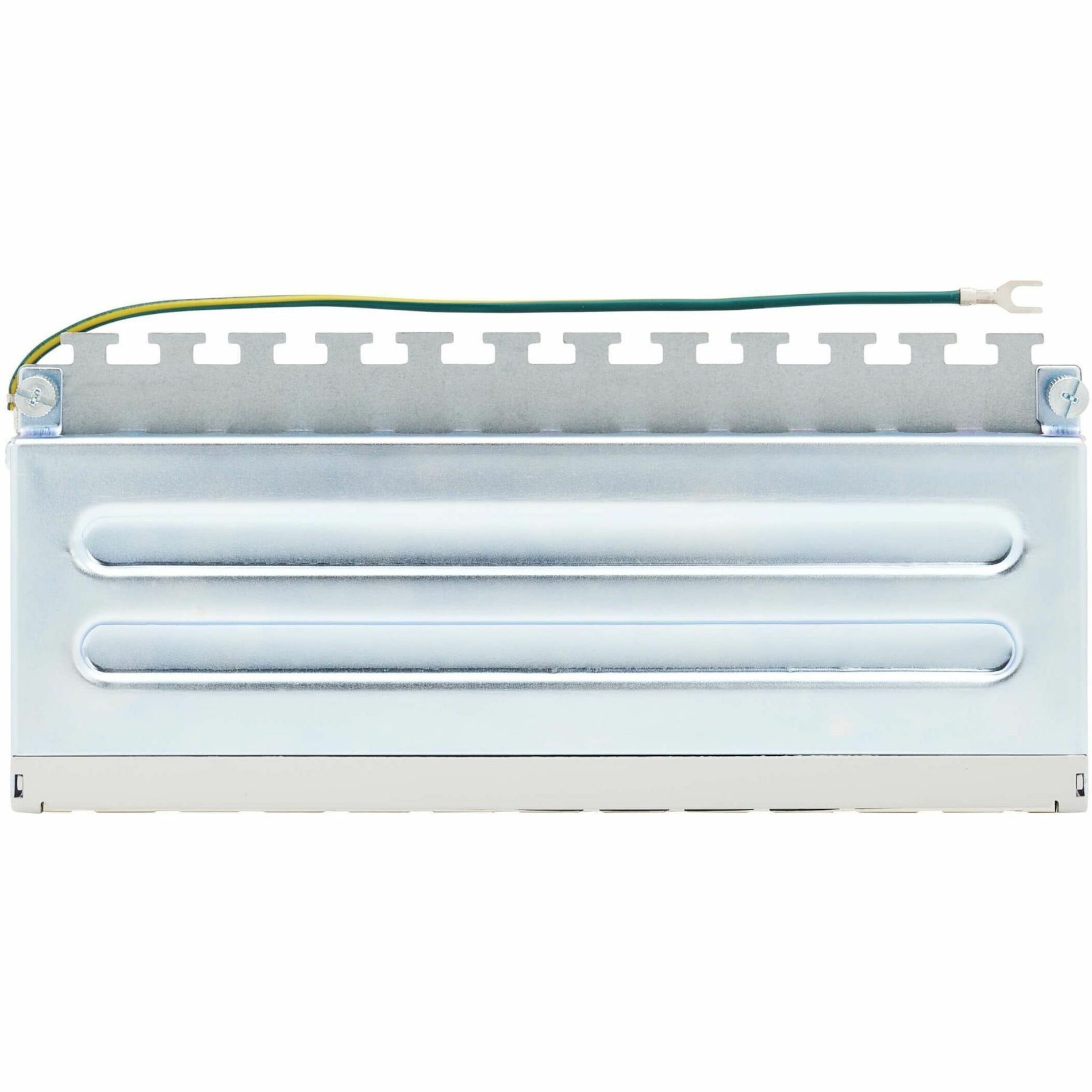 Tripp Lite N250-SH12-DIN6A Cat6a STP Patch Panel, 12 Ports, DIN Rail or Wall Mount, TAA Compliant