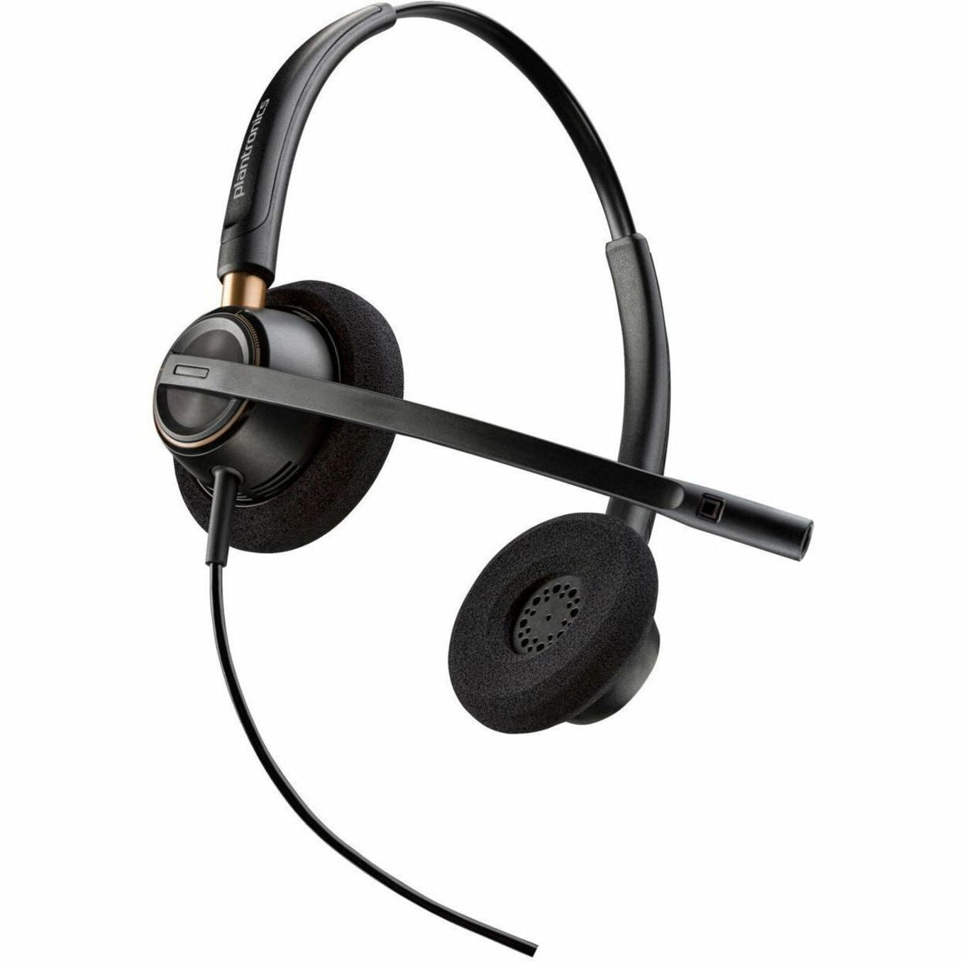 品牌：Poly 多功能 EncorePro 520 双耳头戴式耳机 TAA，降噪，PC/Mac 兼容