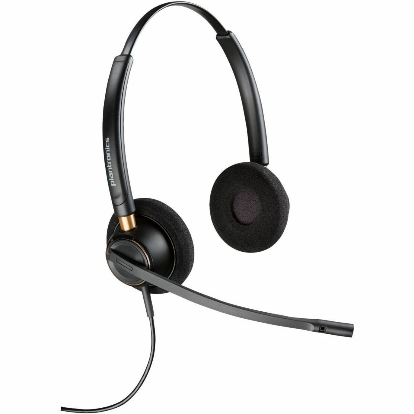 سماعة بولي إنكوربرو 520 ثنائية الأذن تي أي أي، مانعة للضوضاء، متوافقة مع أجهزة الكمبيوتر (بي سي / ماك)