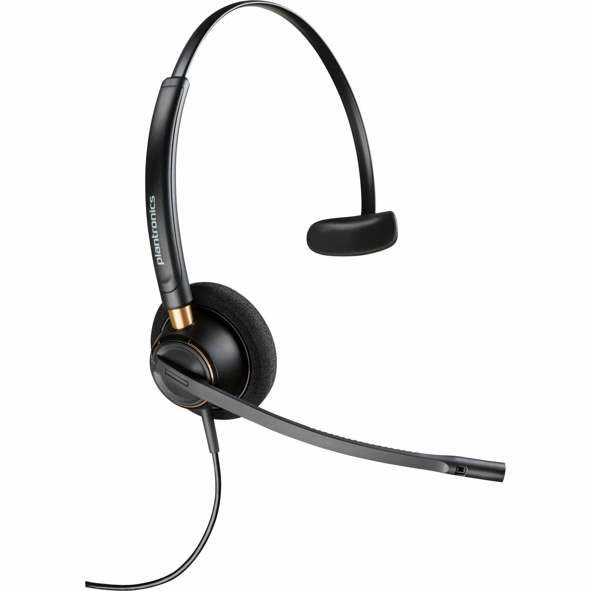 Poly EncorePro 510 Monoaural Headset TAA, Noise Cancelling, PC/Mac Compatible