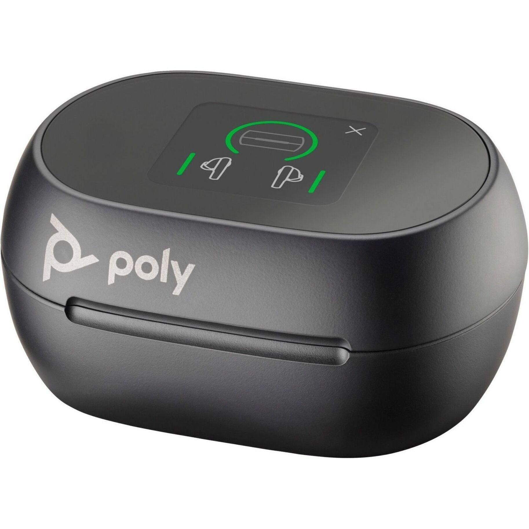 ポリ 7Y8G9AA ボイジャー フリー 60+ UC イヤーセット、ワイヤレス Bluetooth イヤボタン 2年間保証、軽量で快適、カーボンブラック  ブランド名: ポリ (Poly)