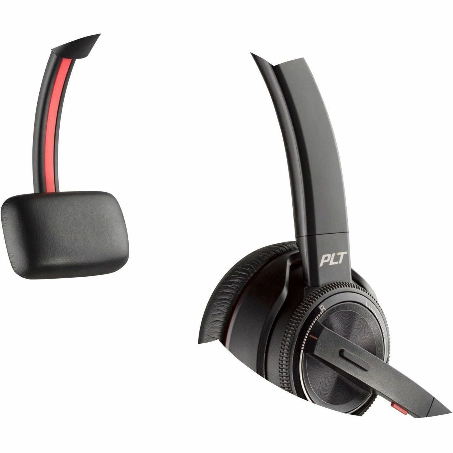 Auricular Poly Savi 8210 UC Certificado por Microsoft Teams DECT 1920-1930 MHz USB-A Auricular Inalámbrico Sobre la Cabeza con Micrófono Tipo Boca Negro