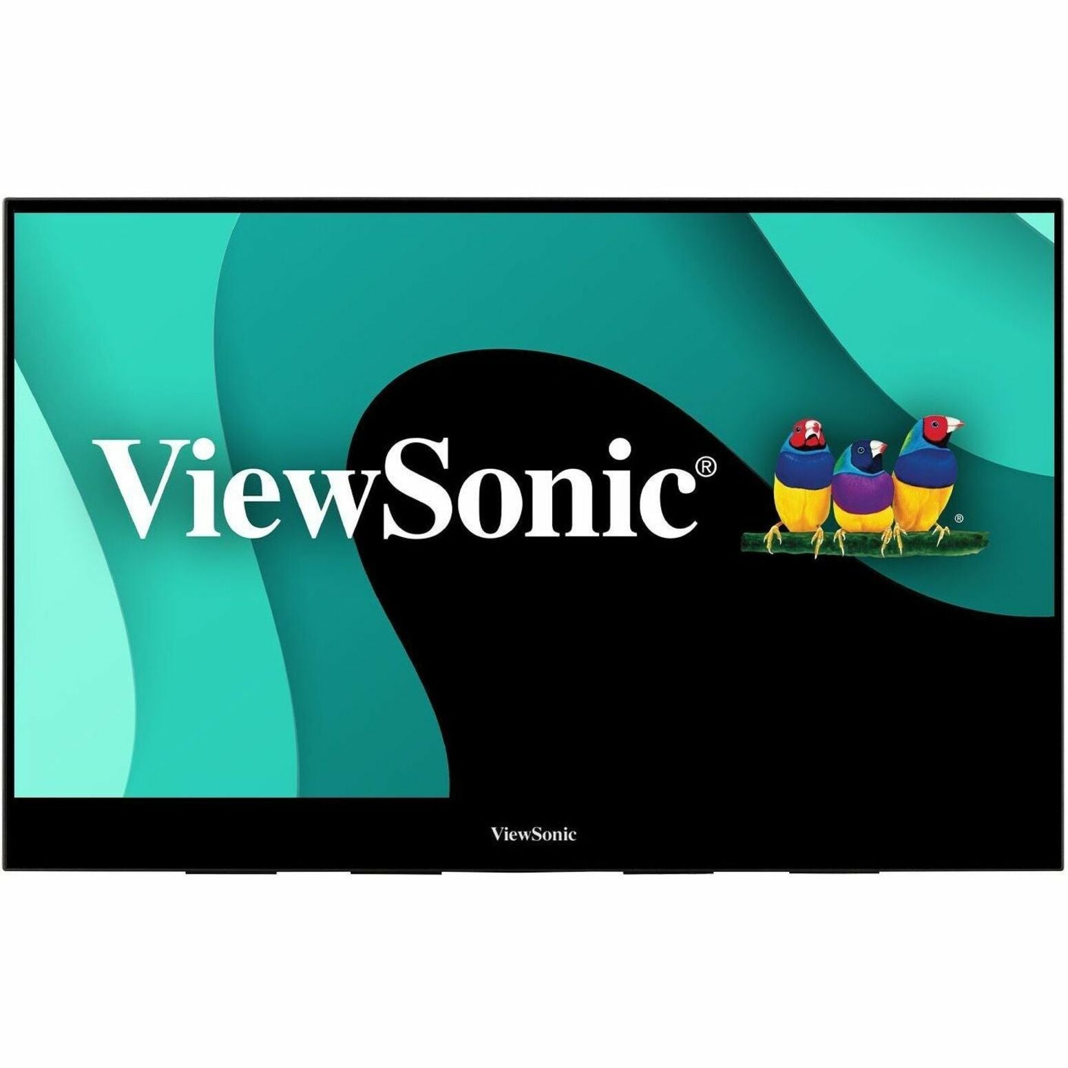 ViewSonic portable monitor displaying vibrant color demo screen-alternate-image9