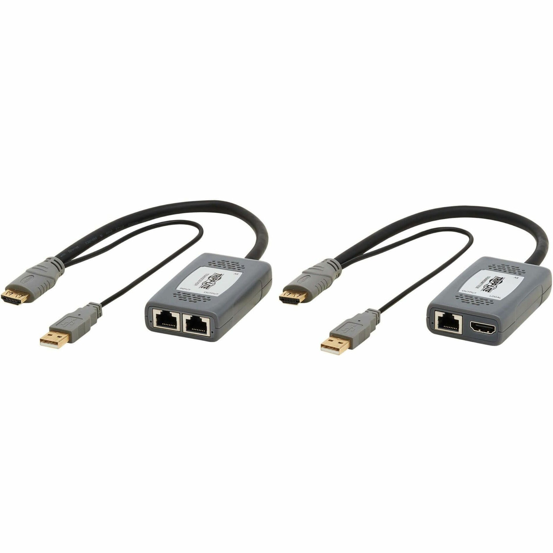 Tripp Lite B127U-111-PHPH Video Extender Trasmettitore/Ricevitore 4K 3840 x 2160 Conformità TAA Garanzia di 1 Anno