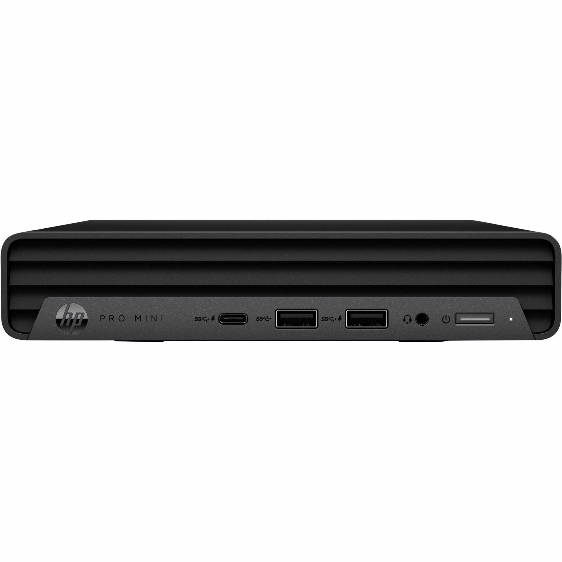 HP Pro Mini 400 G9 Computadora de escritorio Intel Core i3 13ª generación i3-13100T Cuádruple núcleo (4 núcleos) 8 GB de RAM DDR4 SDRAM 256 GB M.2 PCI Express NVMe SSD Windows 11 Pro