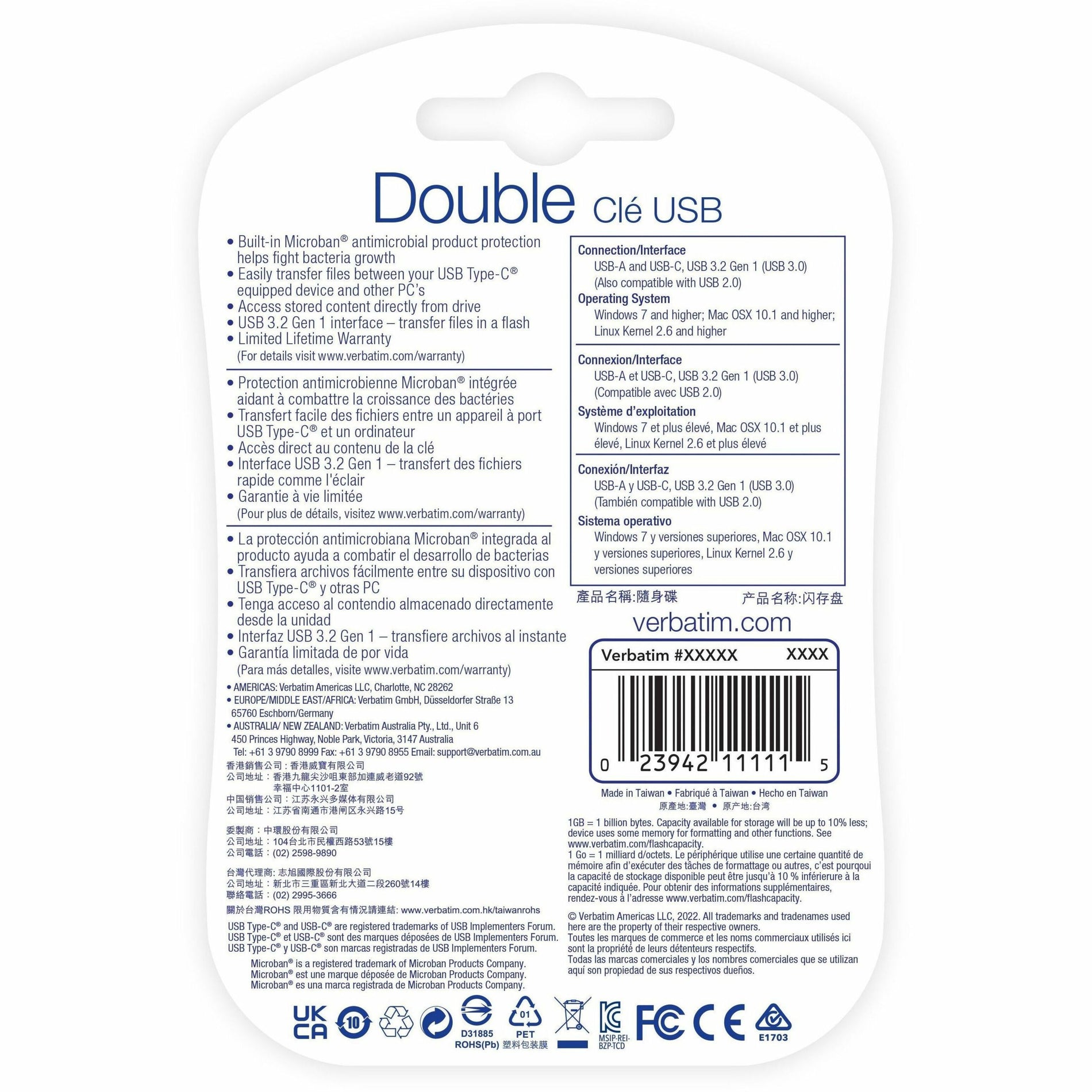 Back of packaging showing multilingual product information and specifications-alternate-image9