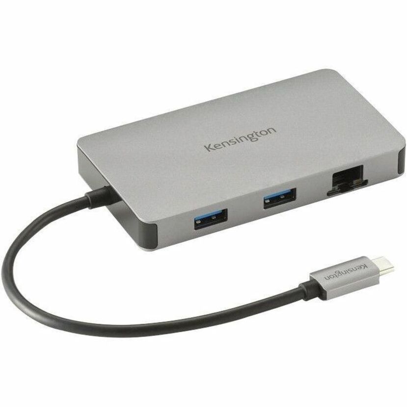 Kensington K36900WW UH1450P USB-C Mobile Dock, 4K @ 60Hz, 85W Power Delivery, Gigabit Ethernet