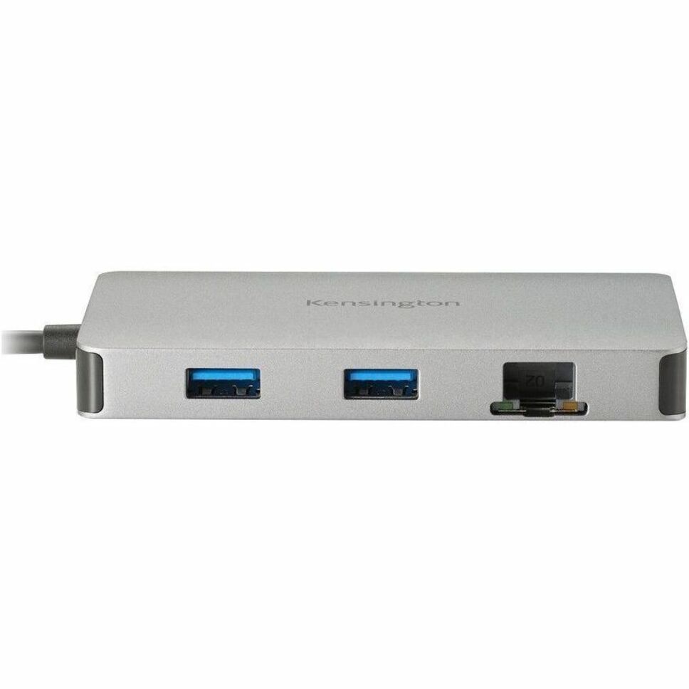 Kensington K36900WW UH1450P USB-C Mobile Dock, 4K @ 60Hz, 85W Power Delivery, Gigabit Ethernet