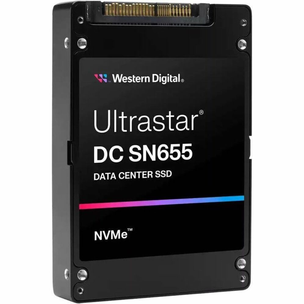 WD 0TS2460 Ultrastar DC SN655 NVMe SSD 15.36 TB Speicherkapazität PCIe NVMe 4.0 6800 MB/s lesen 3700 MB/s schreiben 