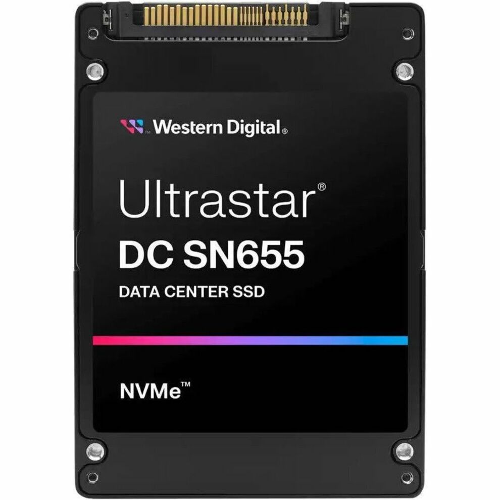 西部数据 WD 0TS2460 Ultrastar DC SN655 NVMe 固态硬盘 15.36 TB 储存容量 PCIe NVMe 4.0 6800 MB/s 读取 3700 MB/s 写入