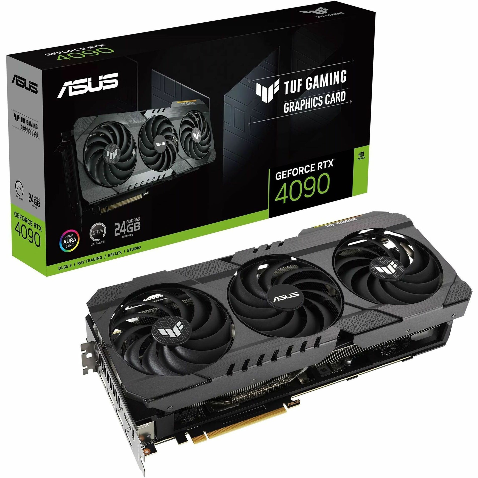 TUF TUF-RTX4090-24G-OG-GAMING Gaming GeForce RTX 4090 24GB GDDR6X OG Graphic Card, 2.55 GHz Boost Clock, 4K Gaming Power