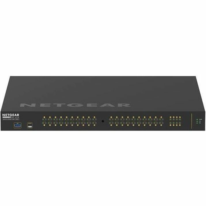 Netgear GSM4248PX-TAANAS M4250-40G8XF-PoE+ Saklar Terkelola AV 40 Gigabit Ethernet PoE+ 10 Gigabit Ethernet 8 Slot SFP+