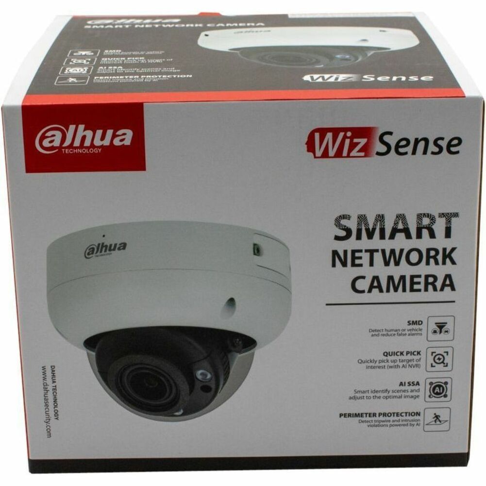 Dahua N43CM6Z 4MP Enhanced Starlight Network Dome Camera (Vari-focal), 30 fps, Outdoor, IK10, IP67