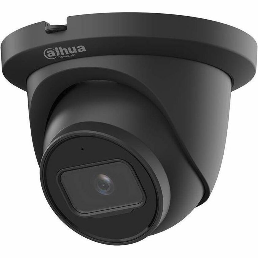 Dahua Lite Series 4MP Enhanced Starlight Network Eyeball Camera N43CG62-B 4MP Enhanced Starlight Network Eyeball Camera, 2.8mm Fixed Lens, 120dB WDR IP67, Black