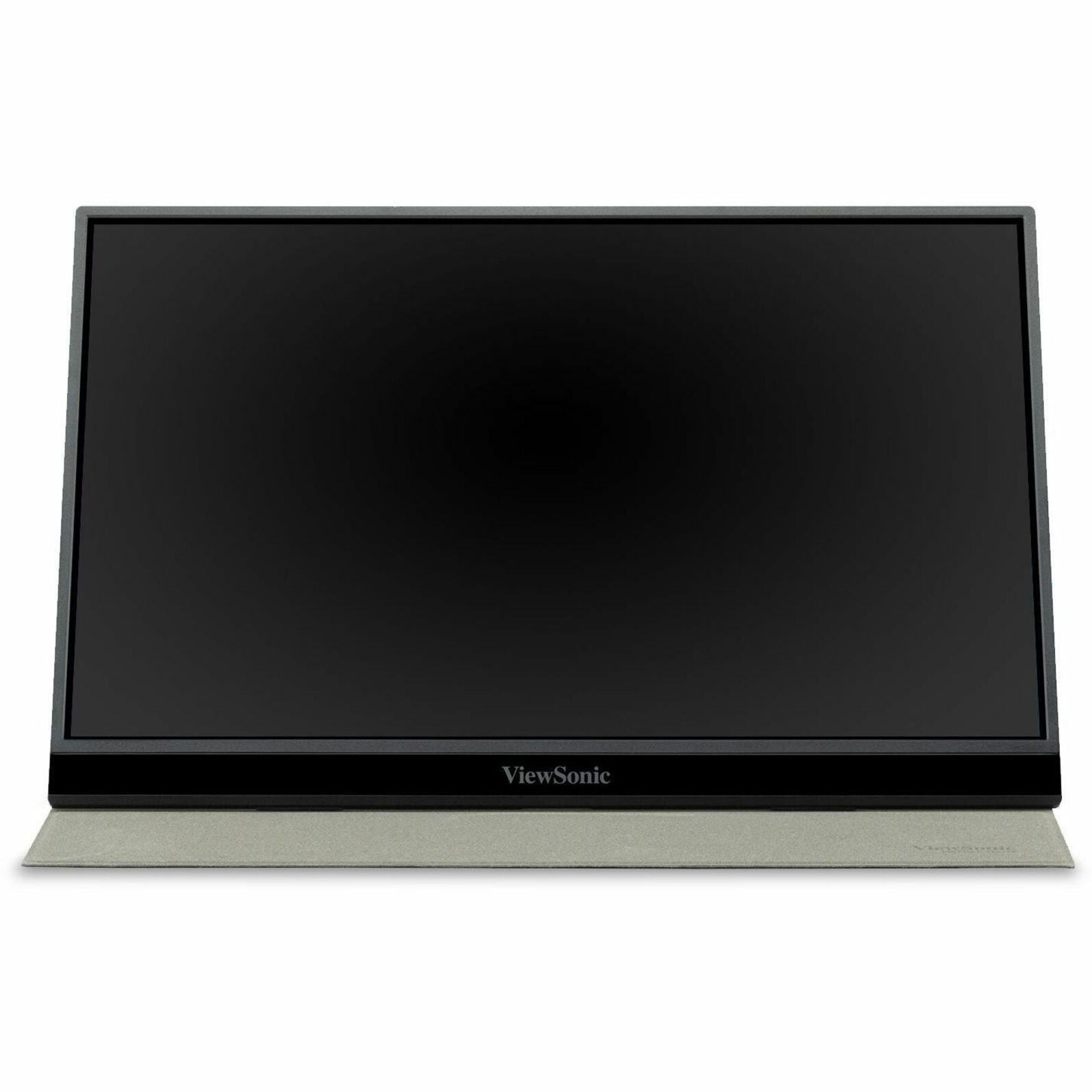 ViewSonic VX1655 15.6" Full HD LED Monitor - 16:9, Portable Monitor with 60W USB C and mini HDMI