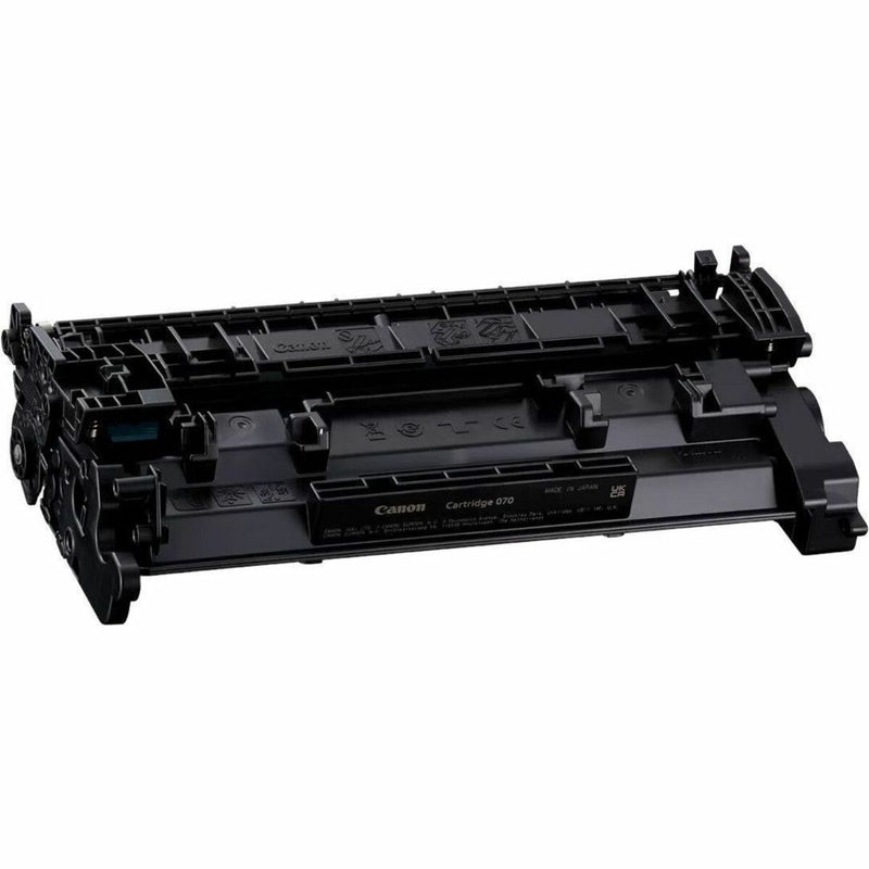 Canon 070 black toner cartridge showing detailed engineering design and construction