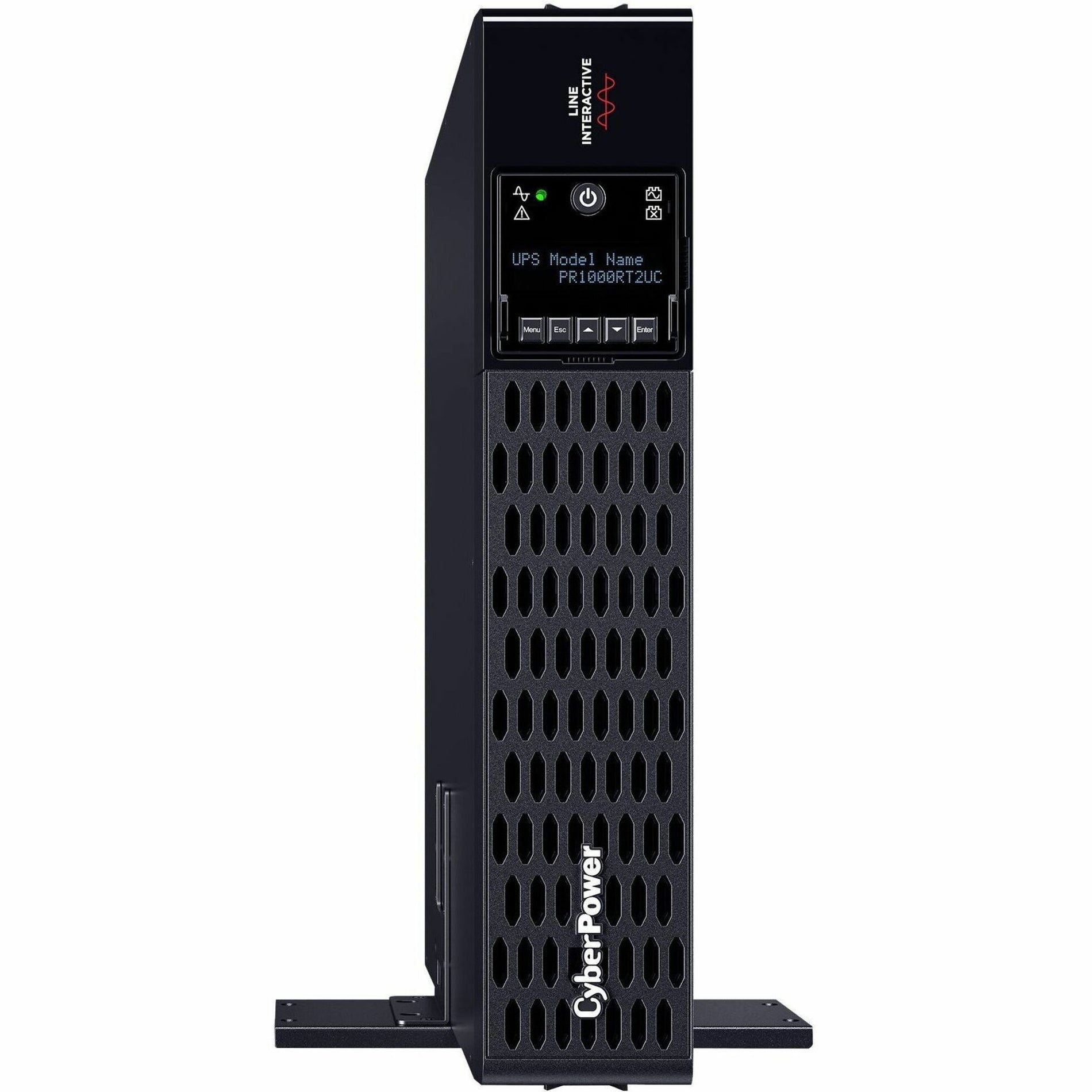 사이버파워 PR1000RT2UC 스마트 앱 사인파워 UPS 시스템 1000VA 랙/타워 UPS