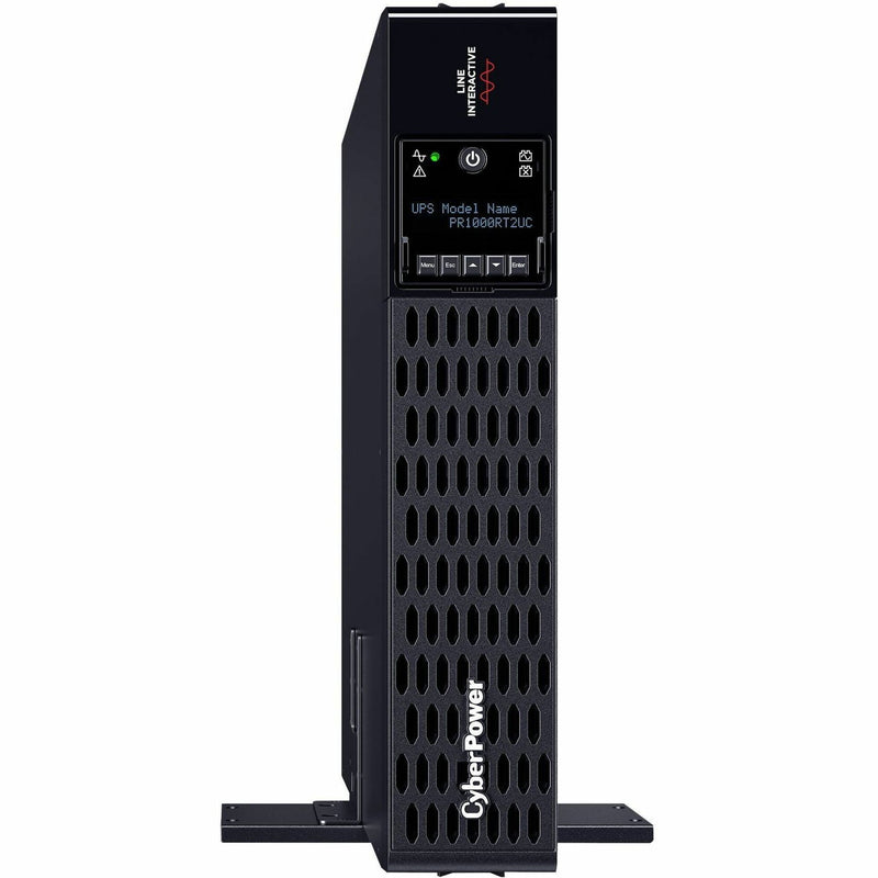 Alternative view of CyberPower PR1000RT2UC in tower orientation