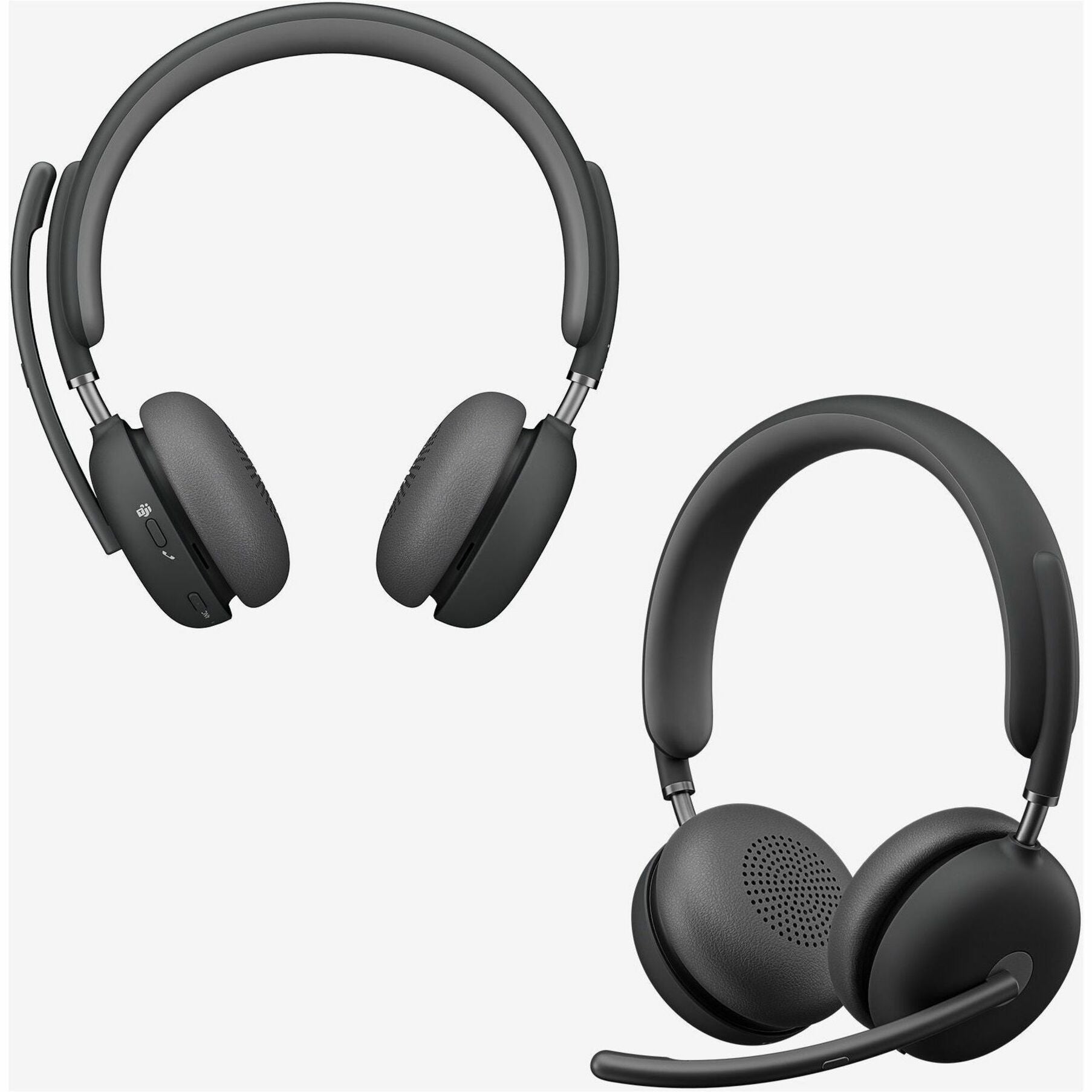 Multiple angles of Logitech Zone Wireless 2 headset showcasing design and features-alternate-image6