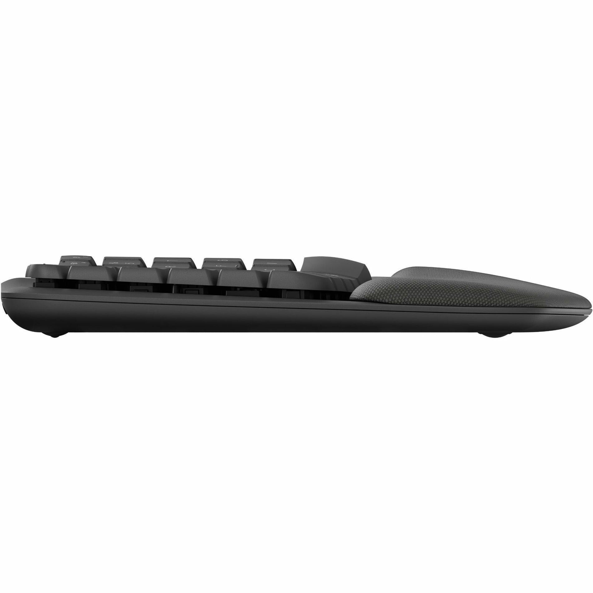 Logitech 920-012058 Teclado Wave para Negocios Ergonómico Inalámbrico Bluetooth Compacto con Reposapolsa