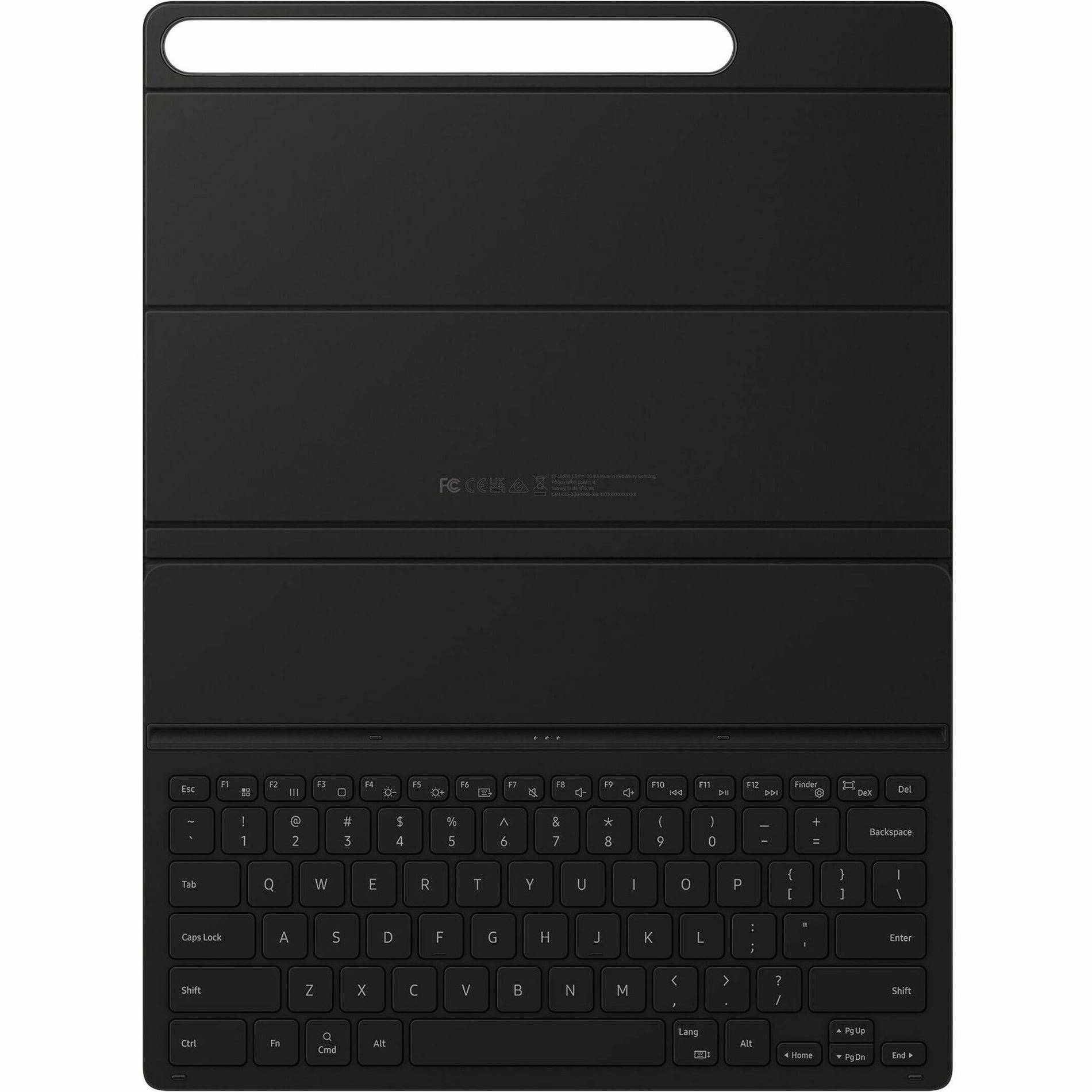 Samsung Galaxy Tab S9 Ultra Book Cover Keyboard Slim Black EF