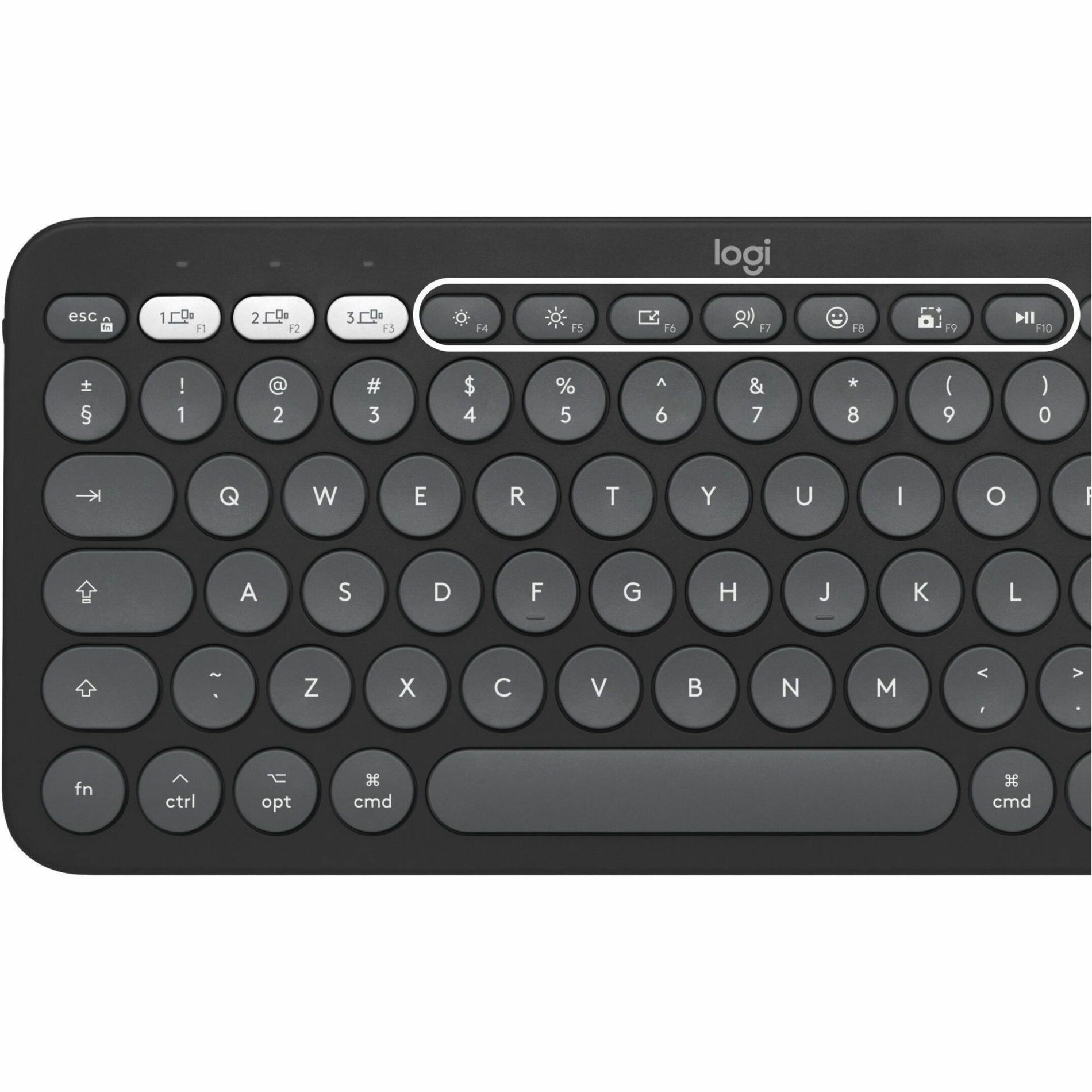 Logitech 920-012200 Pebble 2 Combo for Mac Wireless Keyboard and Mouse, Tonal Graphite