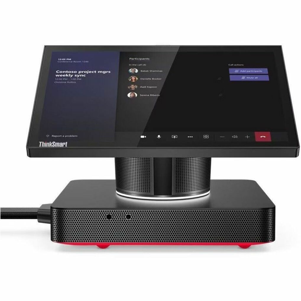 Lenovo 11H1000KUS ThinkSmart Hub 11H1 Équipement de Vidéoconférence Windows 10 IoT Entreprise Anti-reflet Ethernet Gigabit