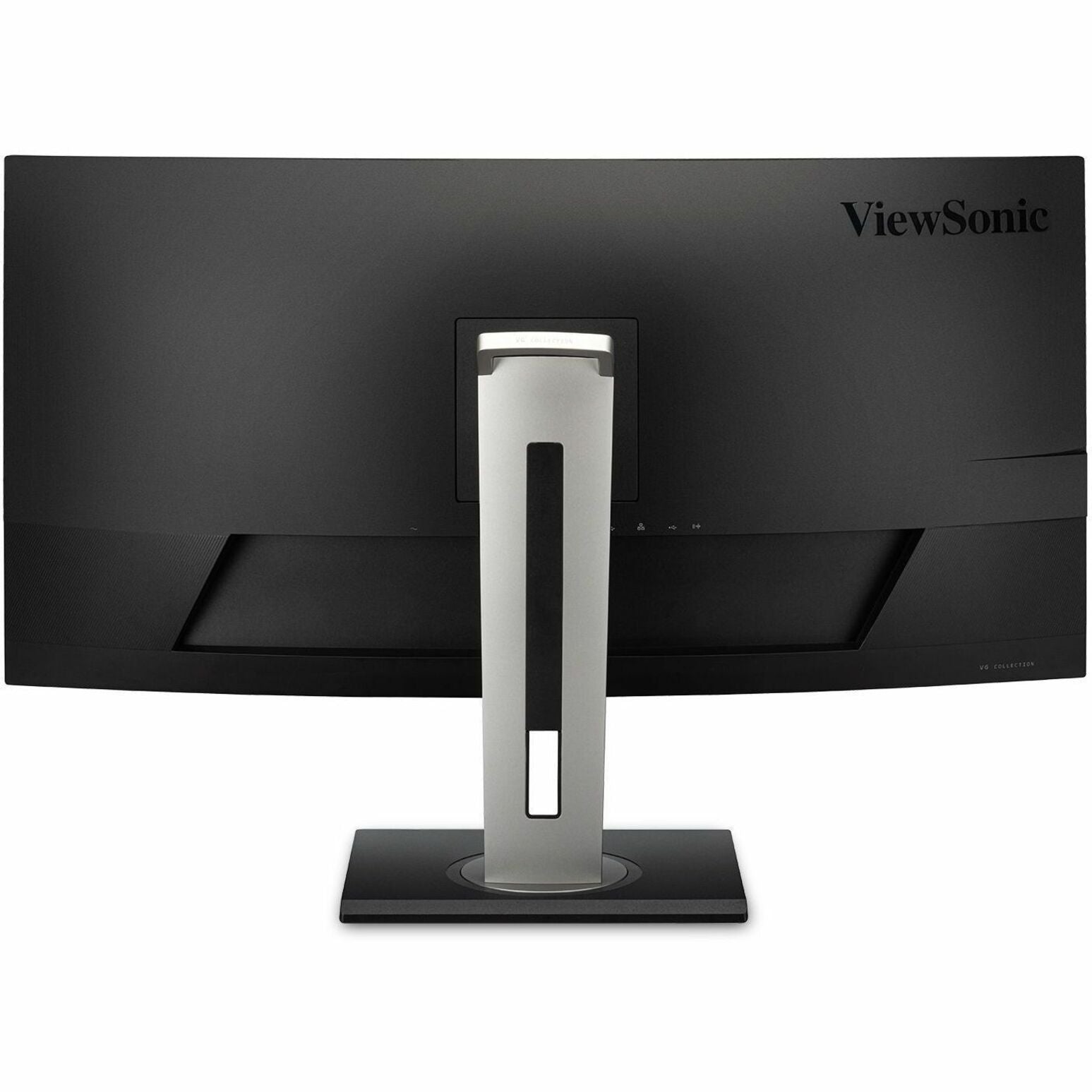 ViewSonic VG3456C 34" UWQHD Ergonomic 21:9 Curved Docking Monitor with 100W USB C and RJ45, Immersive Viewing Experience