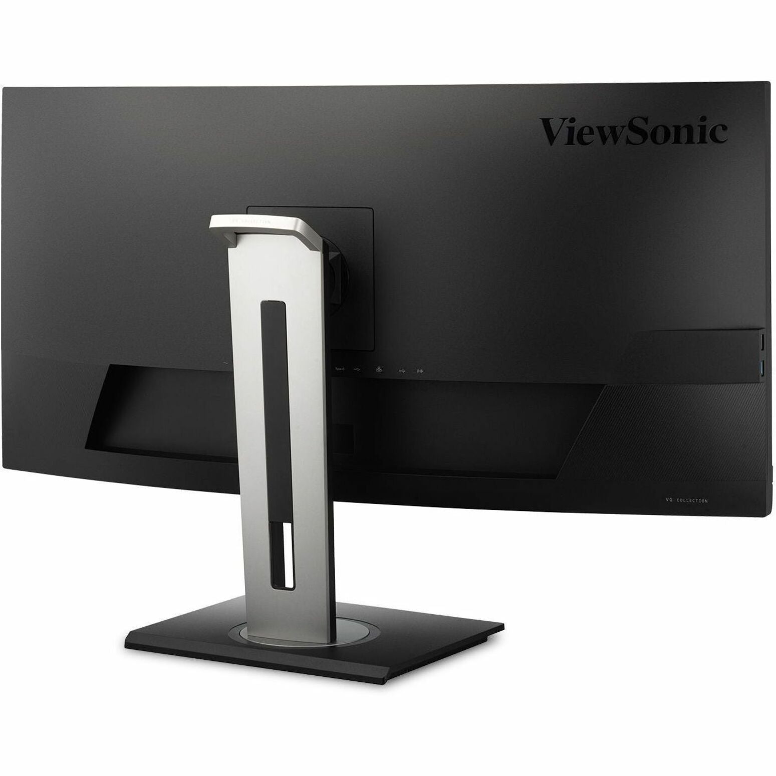 ViewSonic VG3456C 34" UWQHD Ergonomic 21:9 Curved Docking Monitor with 100W USB C and RJ45, Immersive Viewing Experience