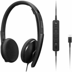 Lenovo Wired VoIP Teams Headset, EPOS BrainAdapt Technology, ActiveGard Protection, Microsoft Teams Certified - 4XD1M45626 (1 Year Warranty)