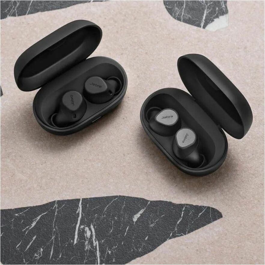 Jabra 100-99280904-99 Elite 10 Earset, True Wireless Earbuds with 2-Year Warranty, Gloss Black, IP57 Rated, MEMS Technology