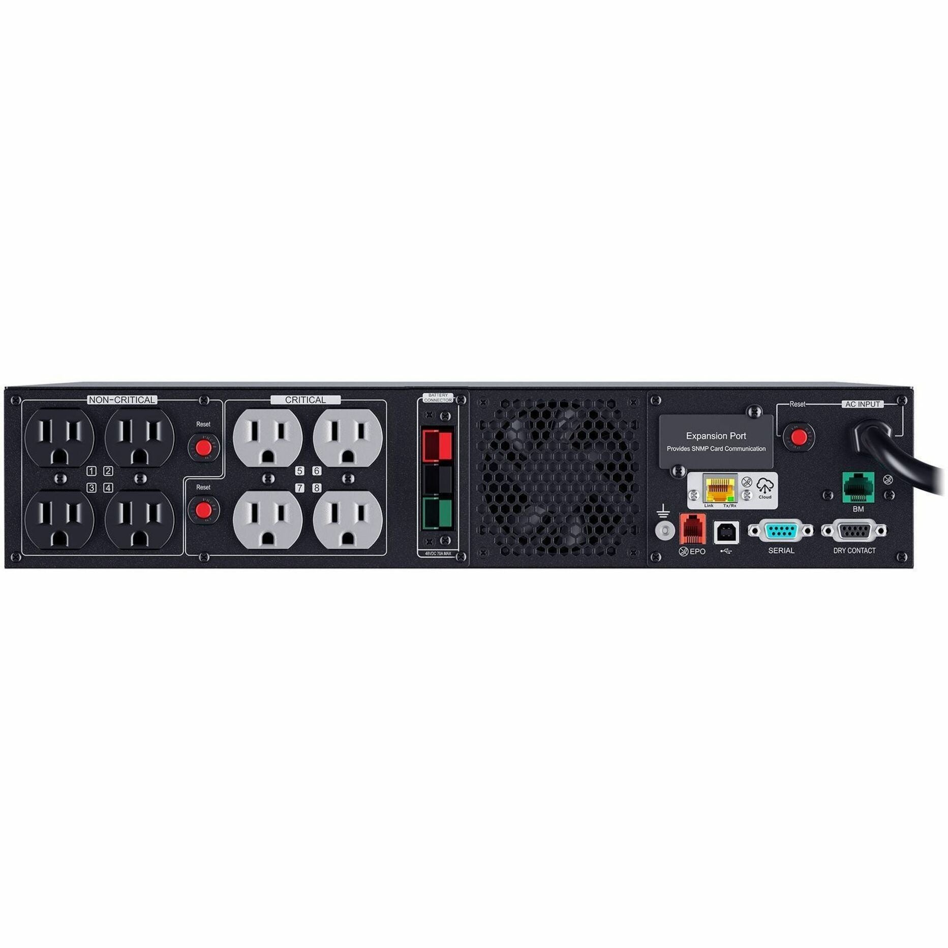 CyberPower PR1500RTXL2UC Onduleur intelligent à onde sinusoïdale Rack/Tour 1500VA Affichage LCD