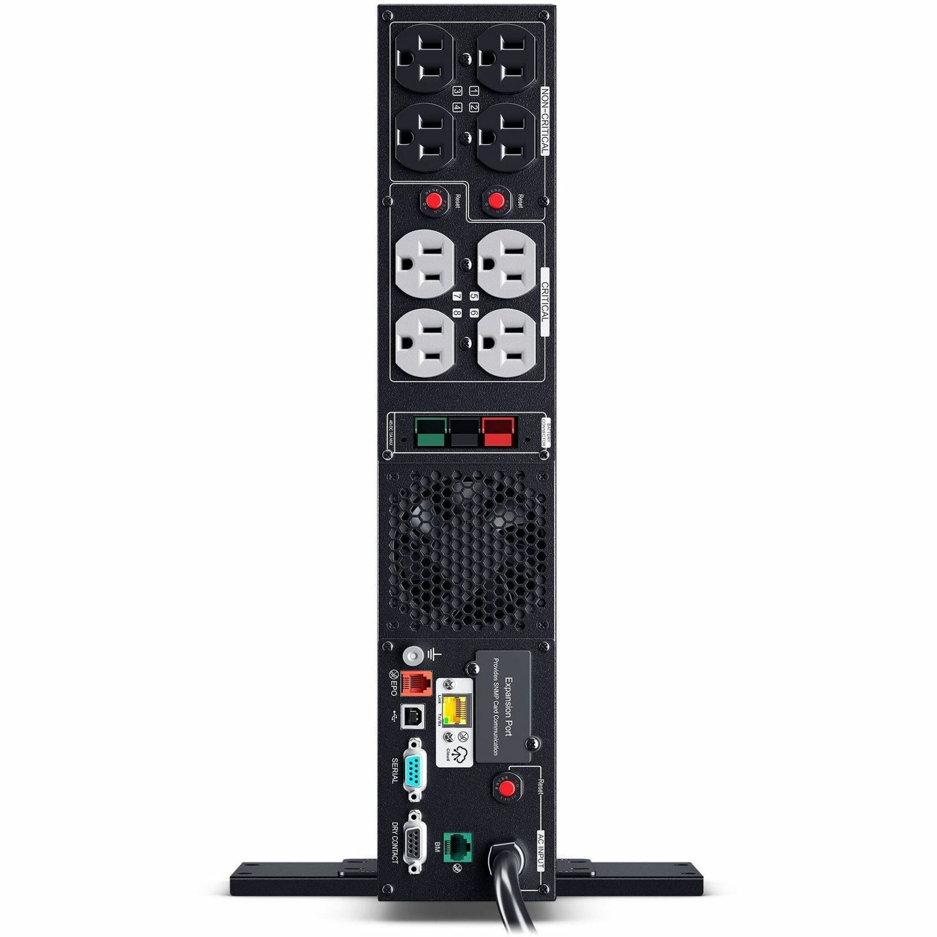 CyberPower PR1500RTXL2UC Onduleur intelligent à onde sinusoïdale Rack/Tour 1500VA Affichage LCD