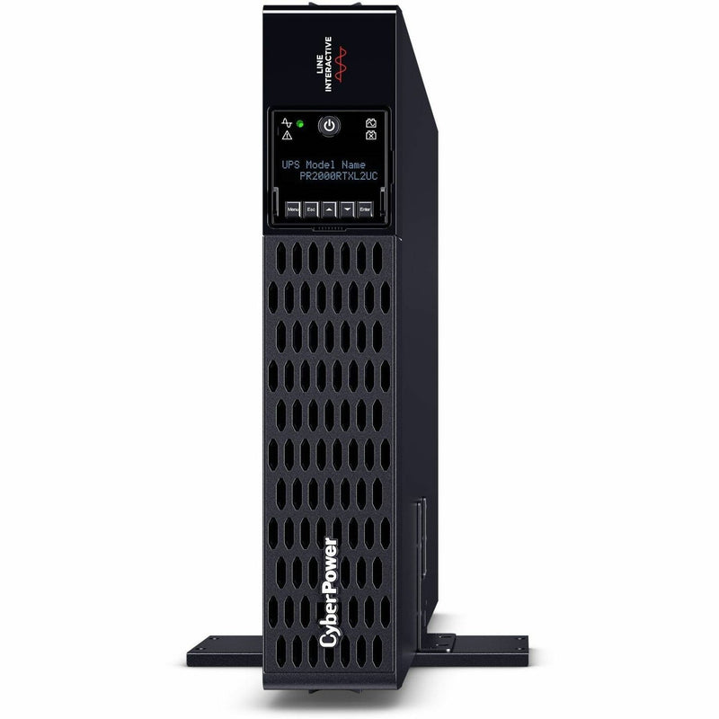 Detailed view of UPS in tower configuration