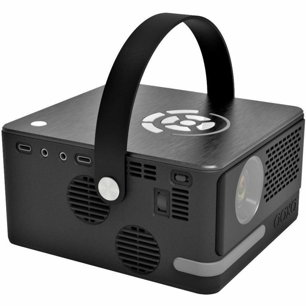 AAXA 科技 HP-P6U-01 P6 终极 DLP 投影仪，便携式户外电影，1100lm，蓝牙 5.0 AAXA科技 - 奥克萨技术