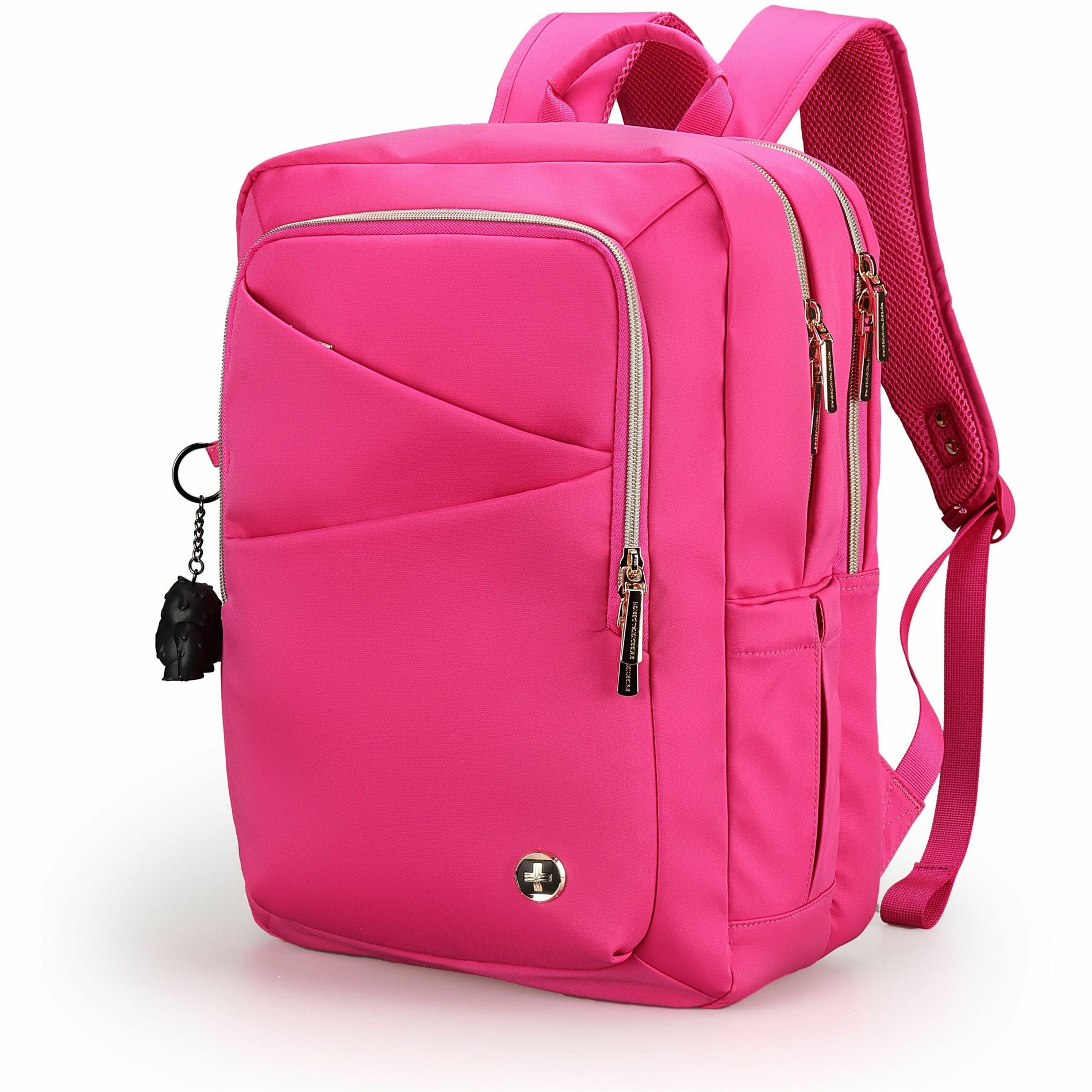 Swissdigital Design SD1645-46 Tablet Case, Katy Rose Fabric Backpack with Shoulder Strap and Luggage Strap