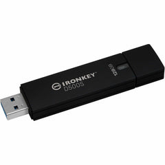 Unidad Flash USB Kingston IKD500S/128GB IronKey D500S Almacenamiento de 128GB Impermeable Carcasa Resistente