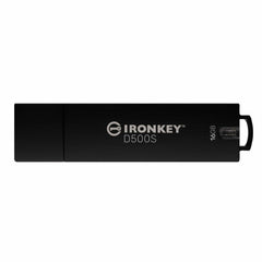 爱铭 IKD500S/16GB D500S 16GB USB 3.2 (Gen 1) A型闪存驱动器，防水，耐用外壳品牌 IronKey.品牌翻译：爱铭