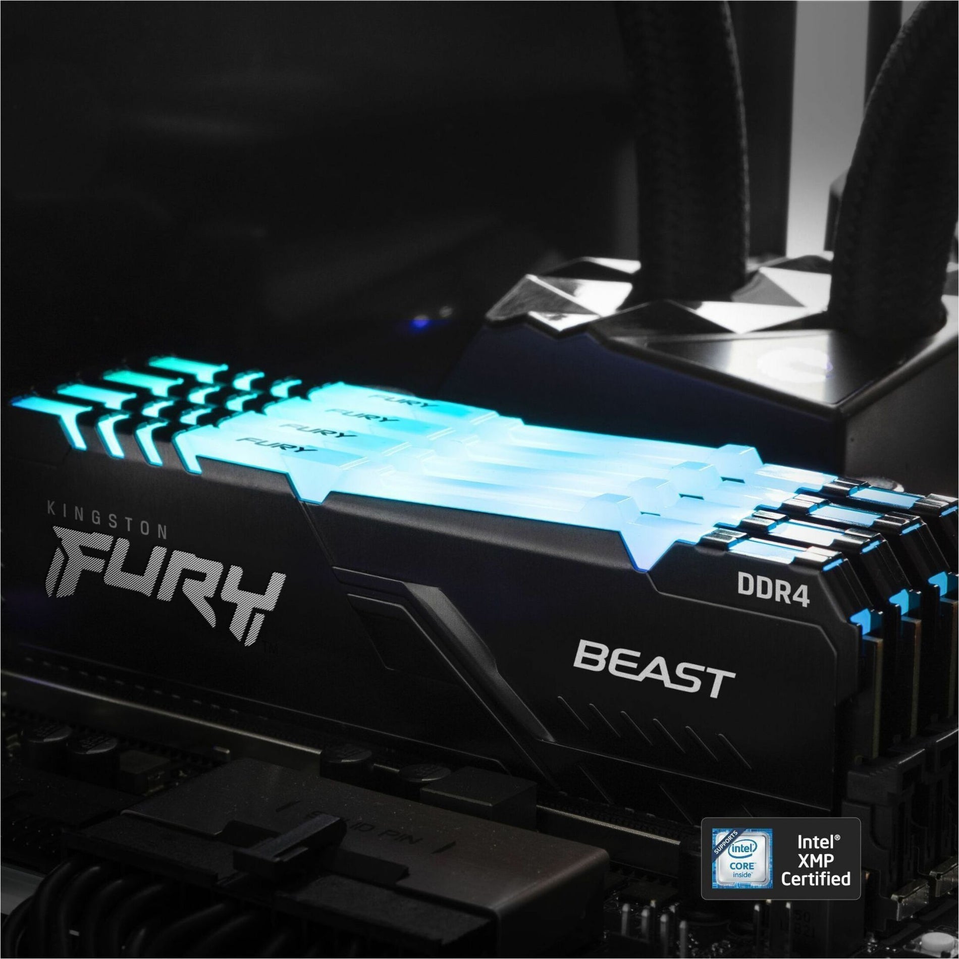 Kingston FURY Beast DDR4 modules with Intel XMP certification badge-alternate-image10