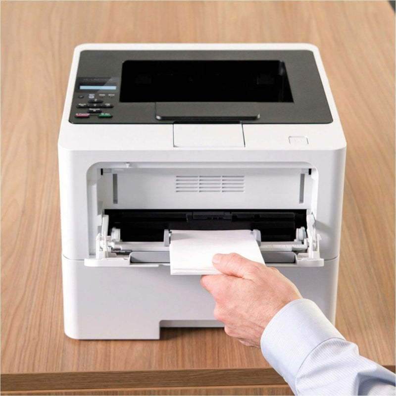 Paper tray access demonstration of Brother HL-L6210DW