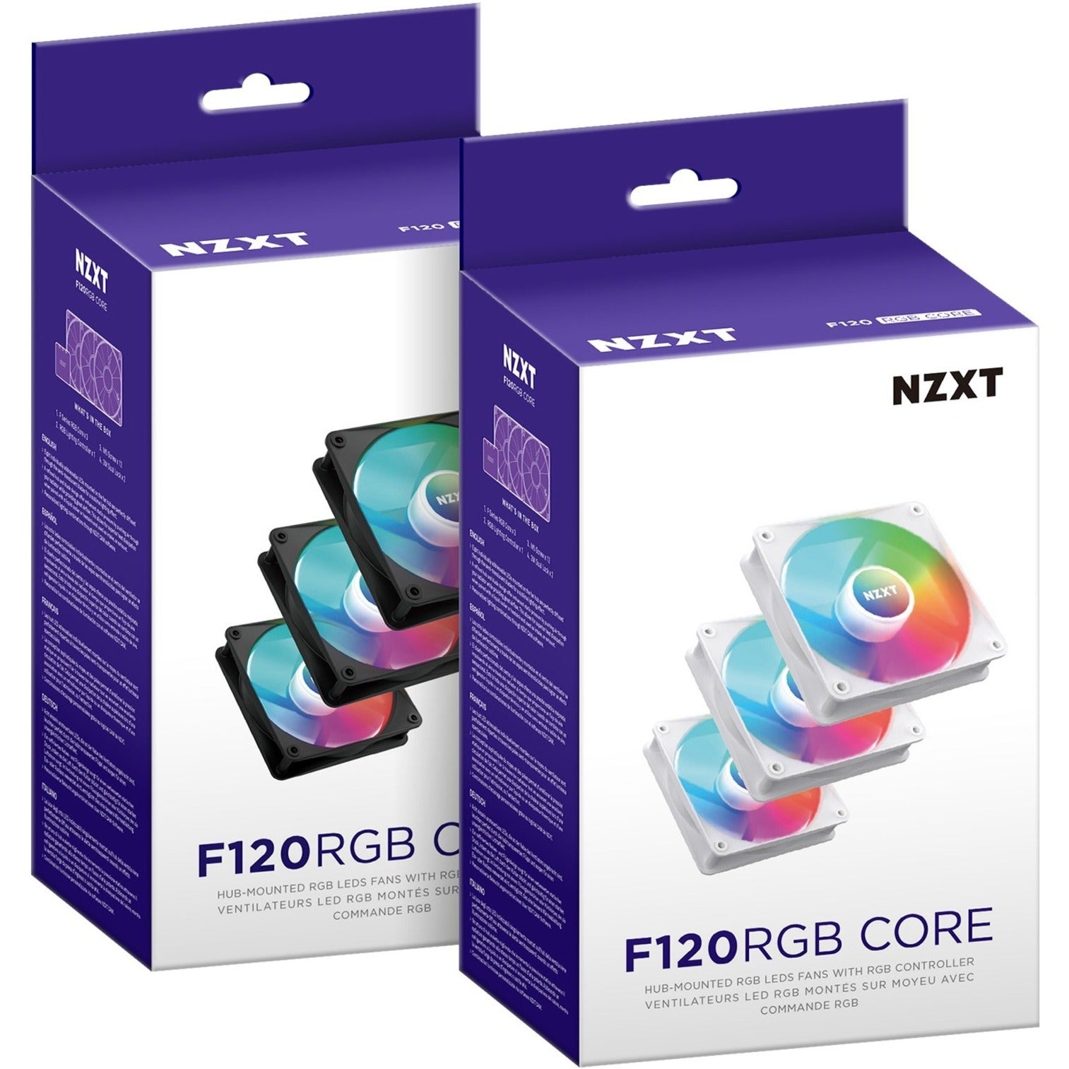 F120 RGB Core Fans Triple Pack, Gaming PCs