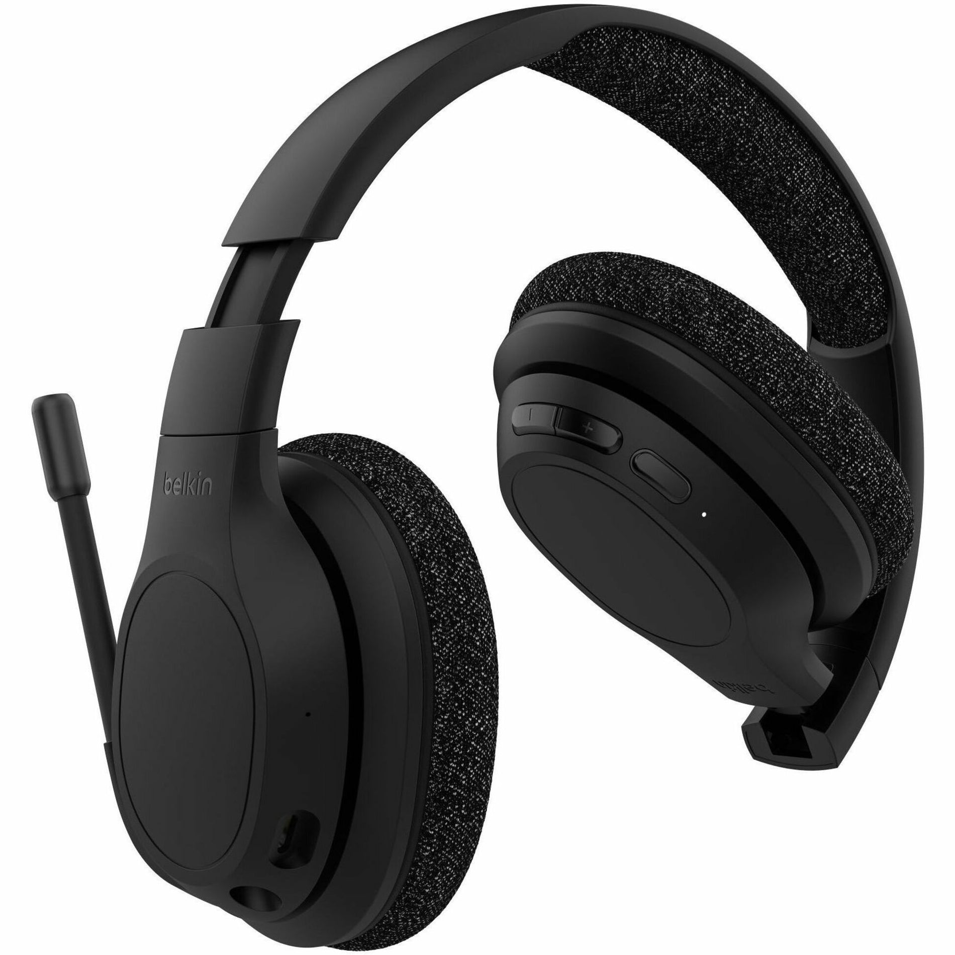 Belkin AUD005BTBLK SoundForm Adapt Casque Audio Sans Fil Over-Ear Recharge Rapide Léger Contrôle Tactile