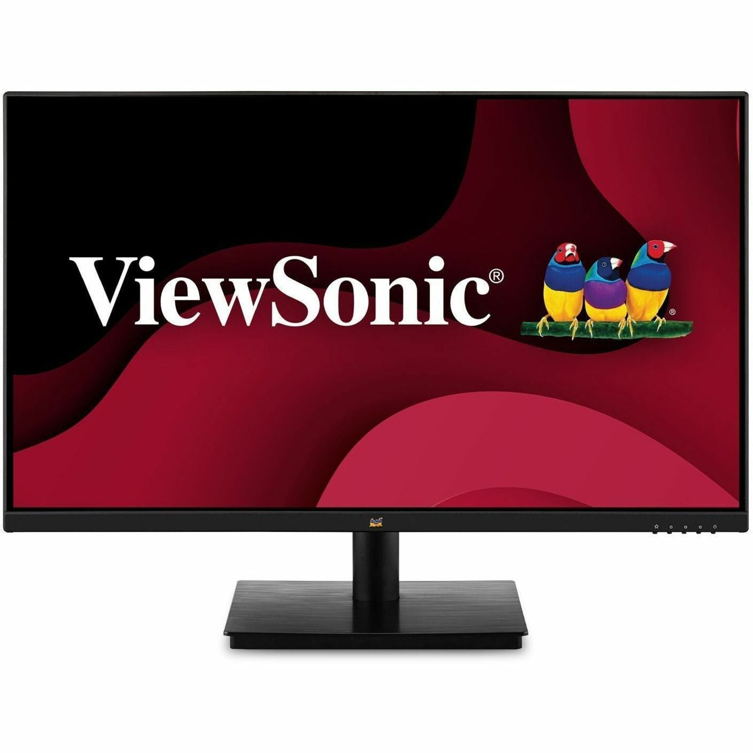 ViewSonic VA2709M شاشة LCD IPS مقاس 27 بوصة بدقة FHD (HDMI، VGA)، زمن استجابة 1 مللي ثانية، 16.7 مليون لون، قابلة للتثبيت على الجدار