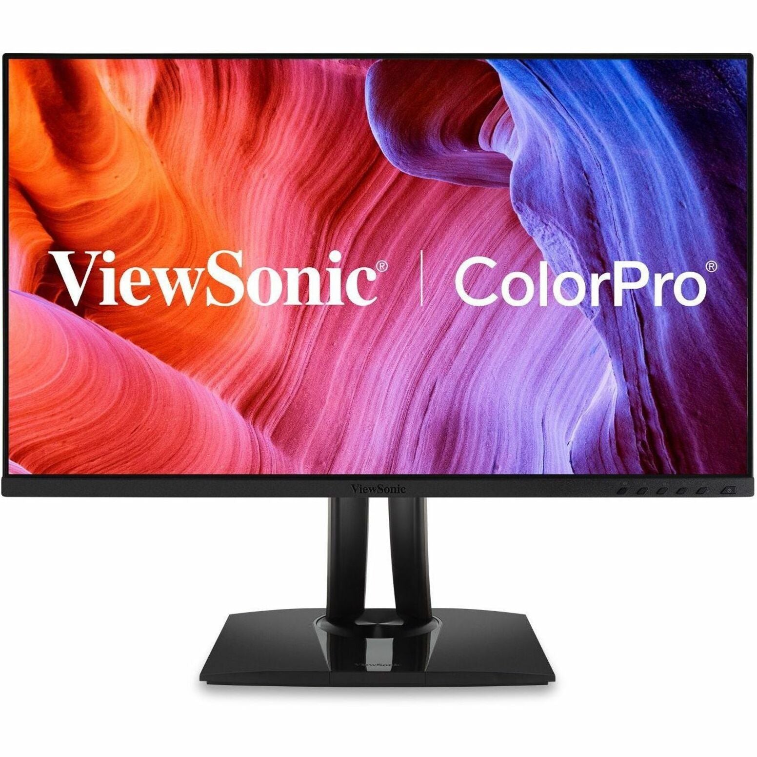 ViewSonic VP275-4K ColorPro Monitor Ergonomis 4K UHD untuk Surface dengan USB C 27" Monitor LED