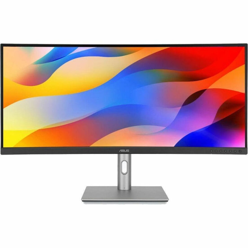 ASUS ProArt monitor showing smooth color gradient display