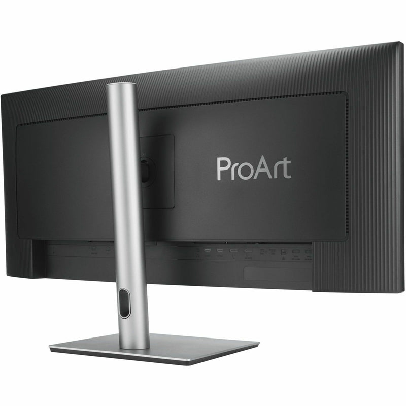 Rear view of ASUS ProArt monitor showing professional build quality