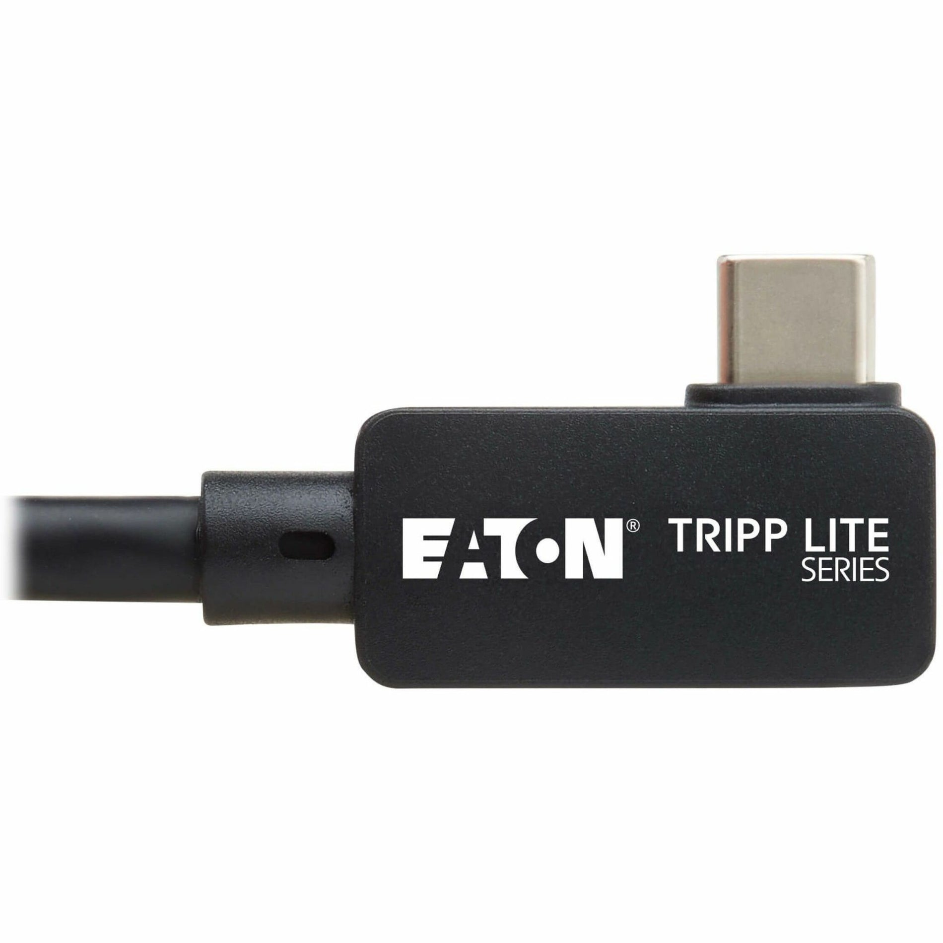 Side view of USB-C connector showing Eaton Tripp Lite branding-alternate-image7