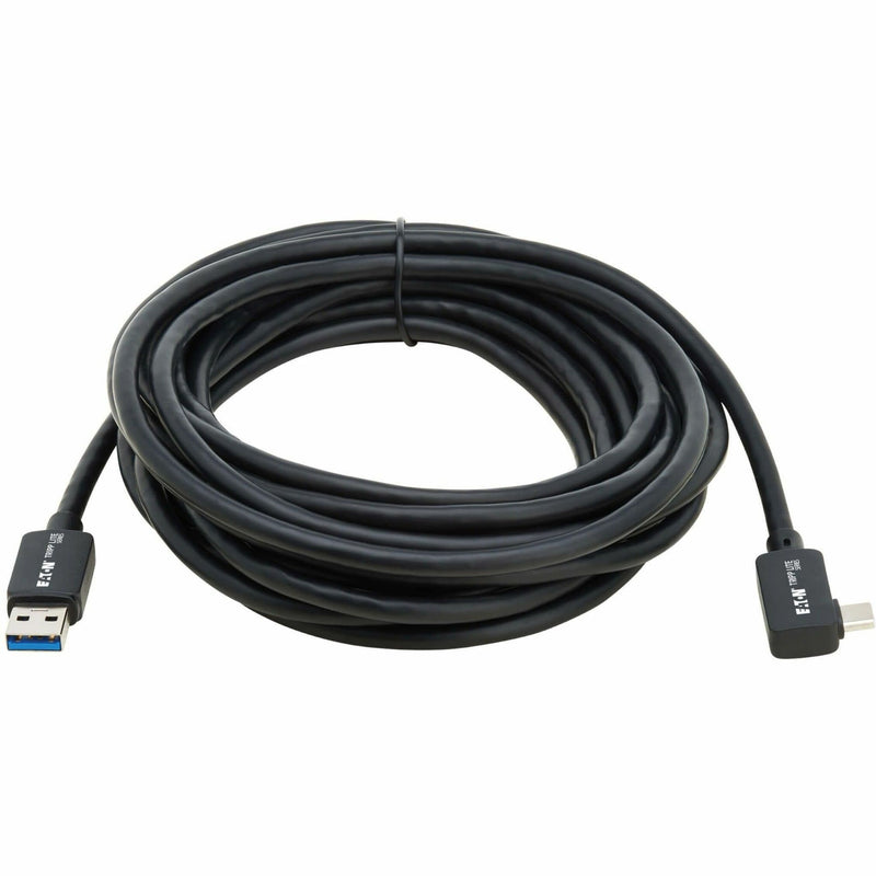 Full length view of 16.4ft Tripp Lite VR Link Cable showing cable flexibility and length